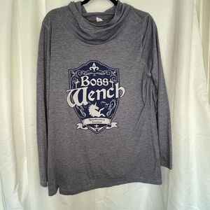 Blue Boss Wench Hoodie​​​​